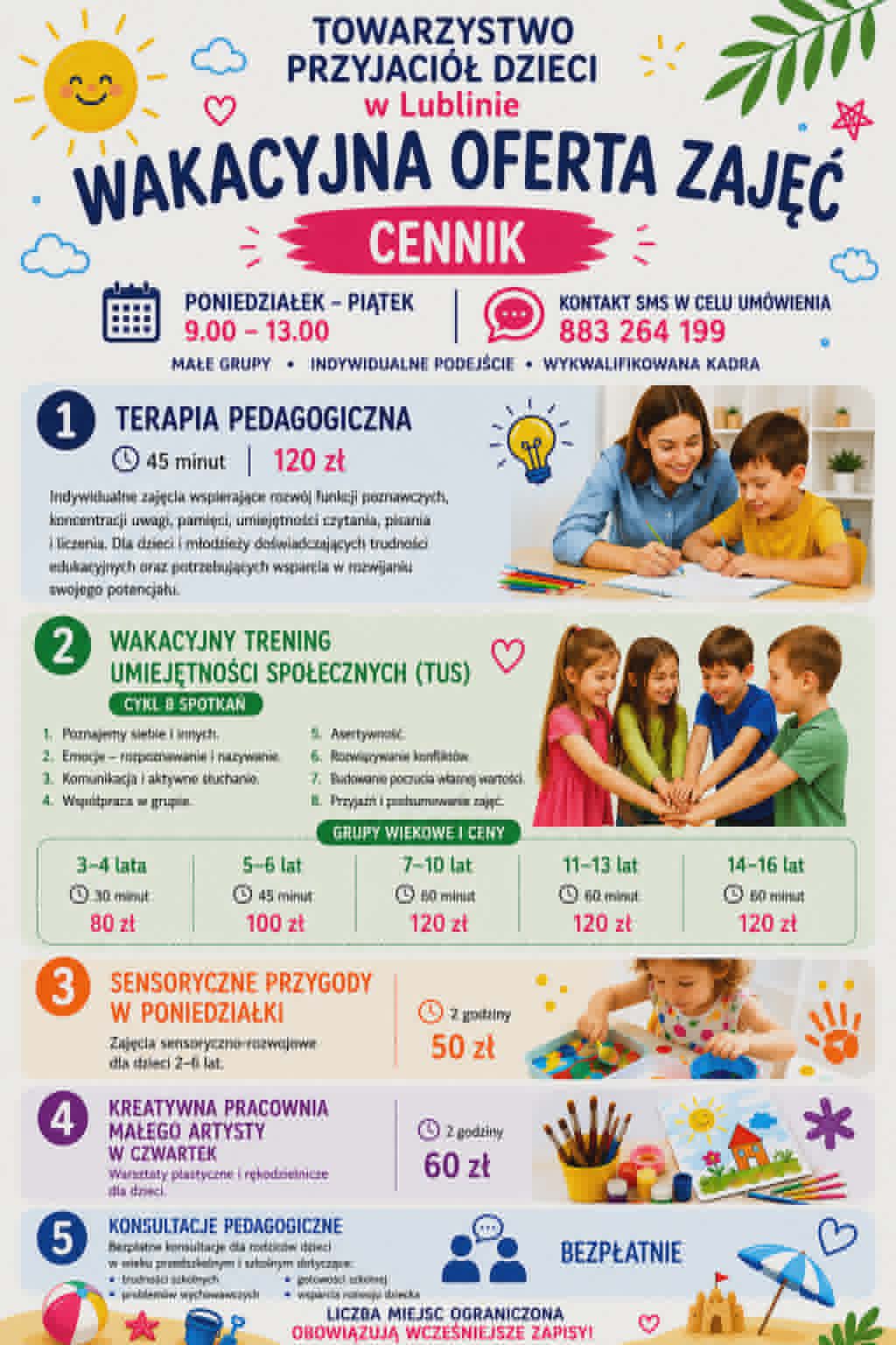 Wakacje w Centrum Rodziny i Praw Dziecka.
